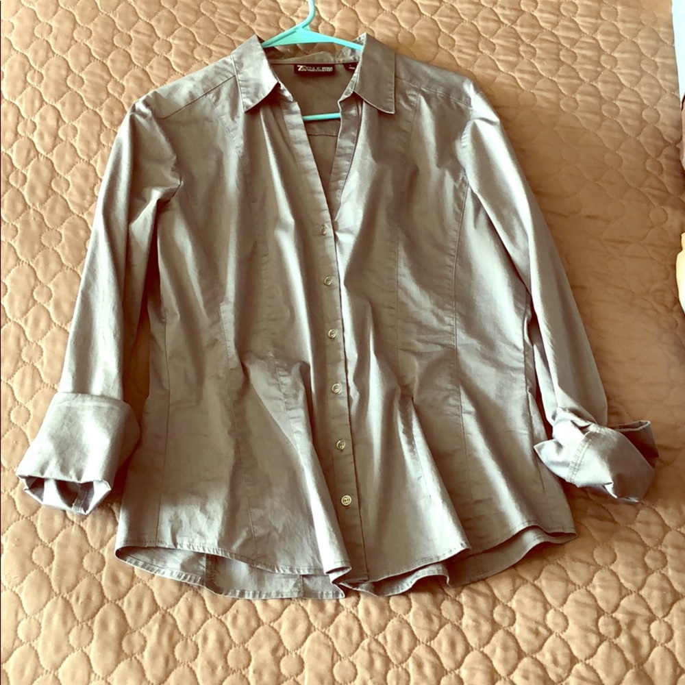 NY&Co sliver button down